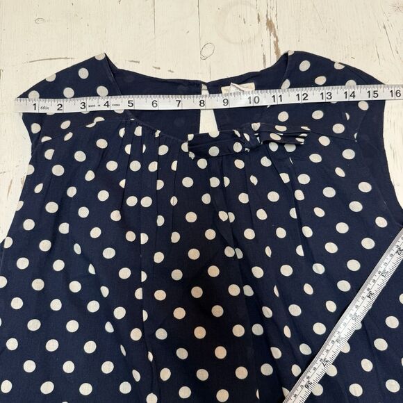 J. Crew Crewcuts Dress Bundle Children Girl 12 Polka Dot Paisley Pockets Cotton - Picture 6 of 16